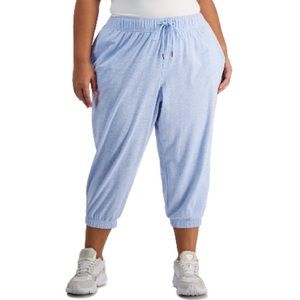 ID Ideology Performance Plus Size Cropped Jogger Pants, Plus Size 3X New w/Tag